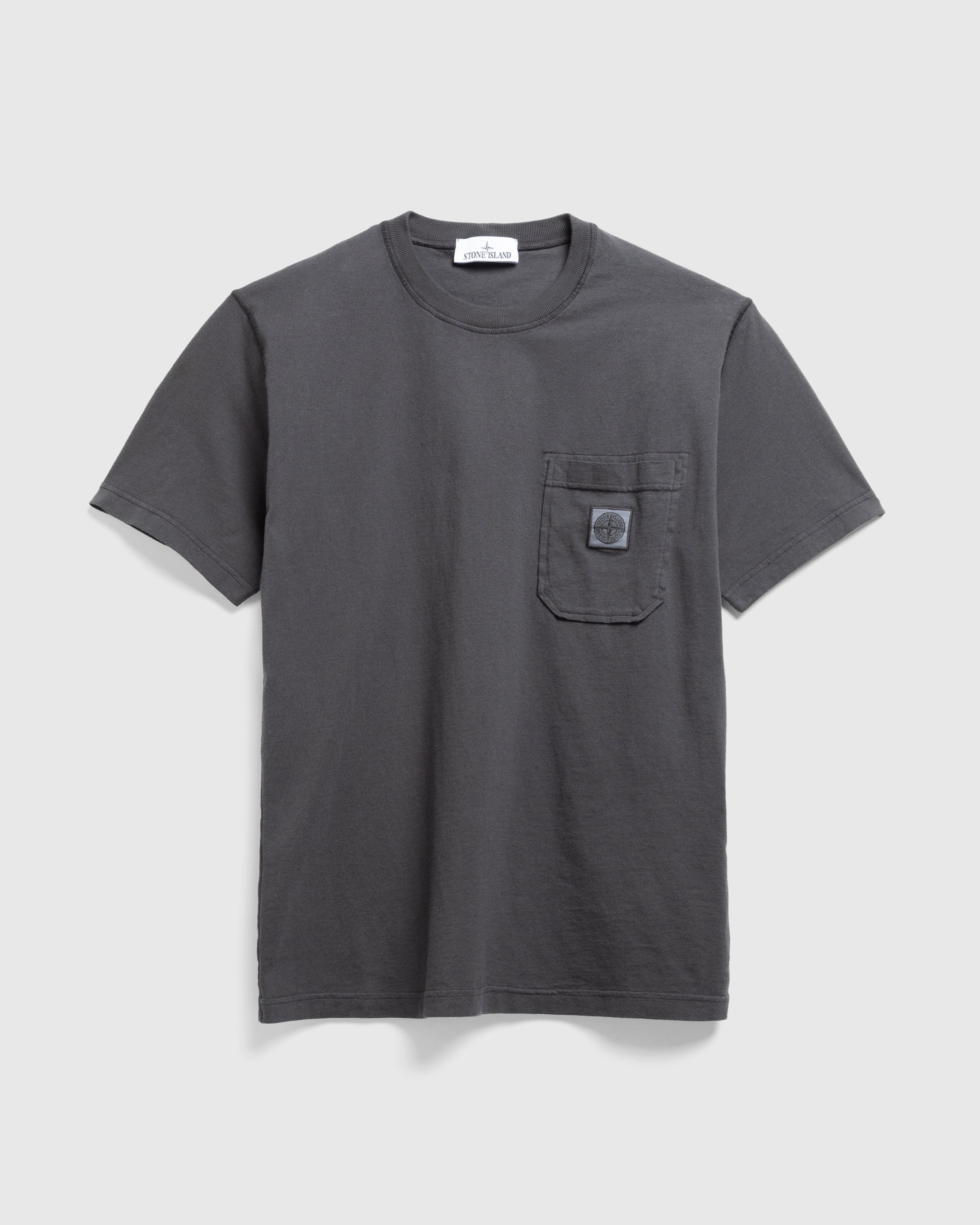 Stone Island T SHIRT CHARCOAL Highsnobiety Shop